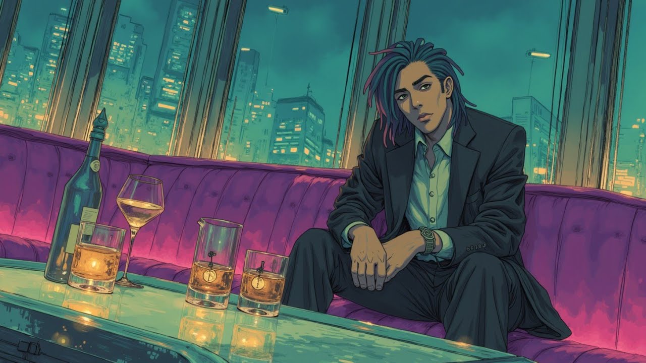 Поздние ночные расслабляющие R&B вайбы для глубокой эмоциональной релаксации и учебы