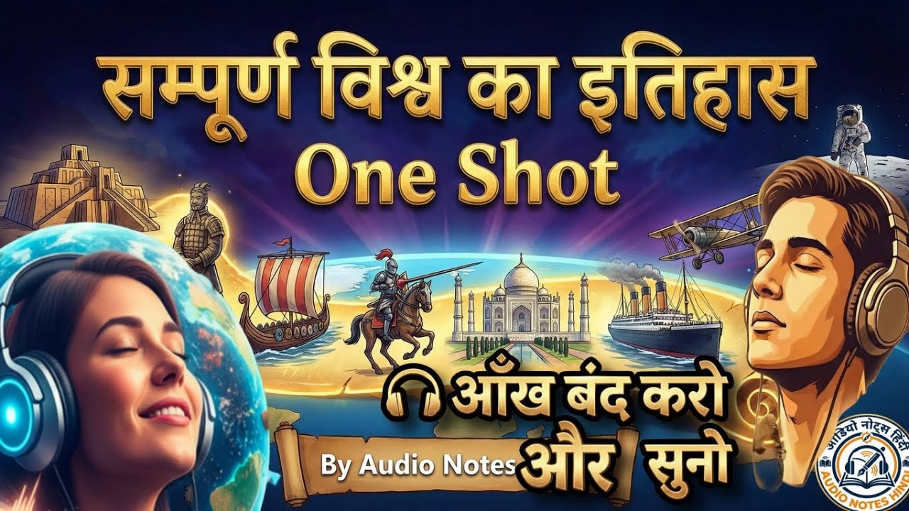 World History One Shot हिंदी में | Complete World History | UPSC GK History | Must Watch | #history