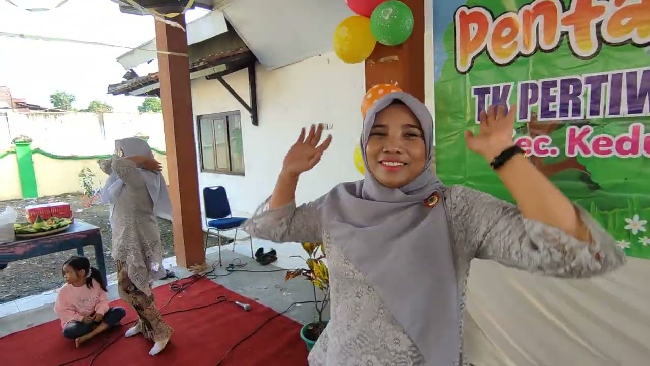 senam Bersama walimurid Wali murid TK PERTIWI 26-21 KARANGANYAR KEC. KEDUNGBANTENG KAB. TEGAL