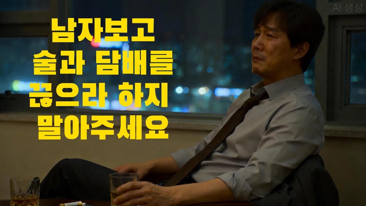 고생했다는 말이 듣고 싶었던 밤｜남자 인생 공감 발라드