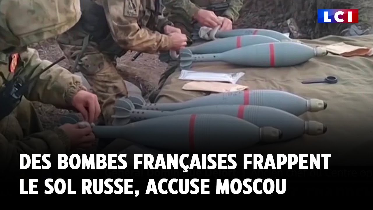 Des bombes françaises frappent le sol russe, accuse Moscou