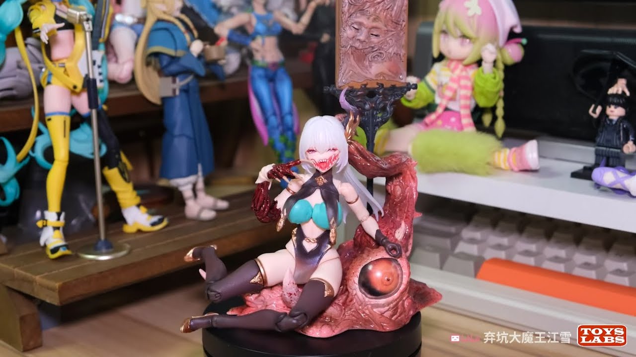 Eiifox BearPanda X Eiifox 1/12 Huaxia Divine Ghost Series Malowana sk&oacute;ra