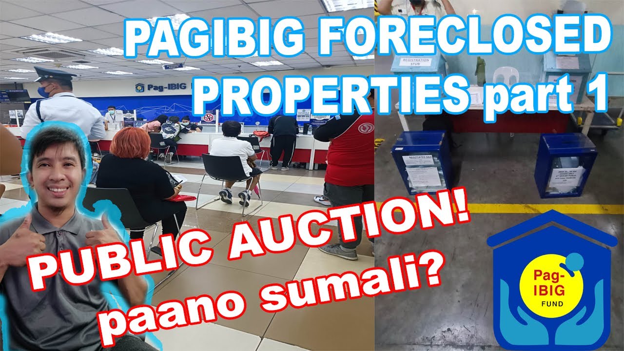Pagibig foreclosed properties - Paano Sumali?