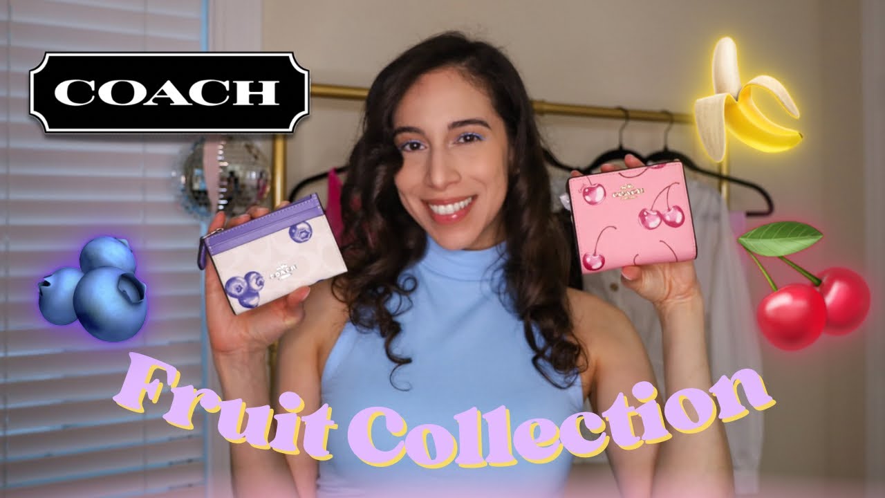 Coach Fruit Collection 2024 | Wallets & Bags
