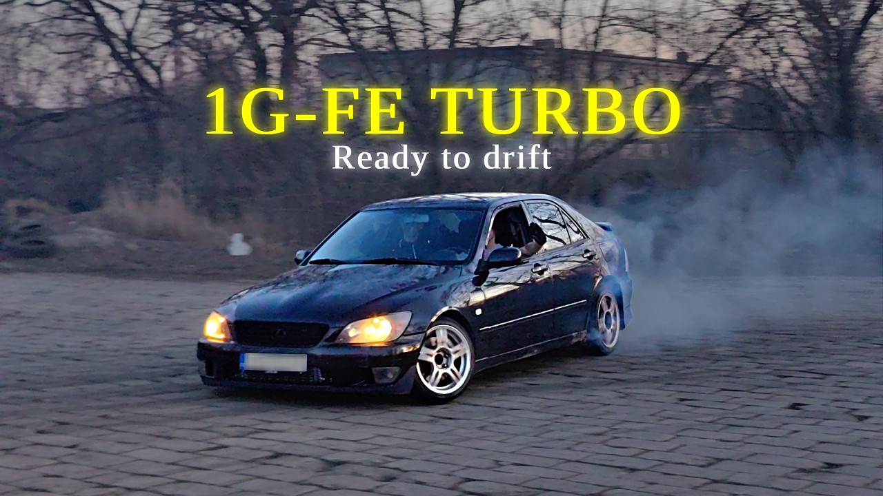 First time DRIFTING MY LEXUS IS200 TURBO