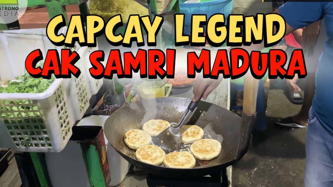 NYOBAIN CAPCAY LEGEND CAK SAMRI GANG 2 KUTOREJO TUBAN #streetfood #food #yukkulinerbareng 