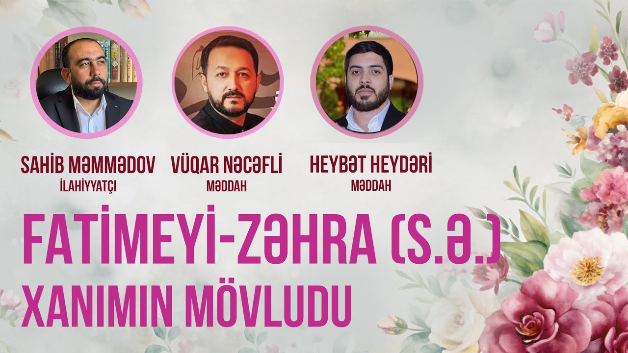 Hacı Sahib Vüqar Nəcəfli Heybət Heydəri - Xanım Zəhranın (ə.a) mövludu (13.12.2025) CANLI