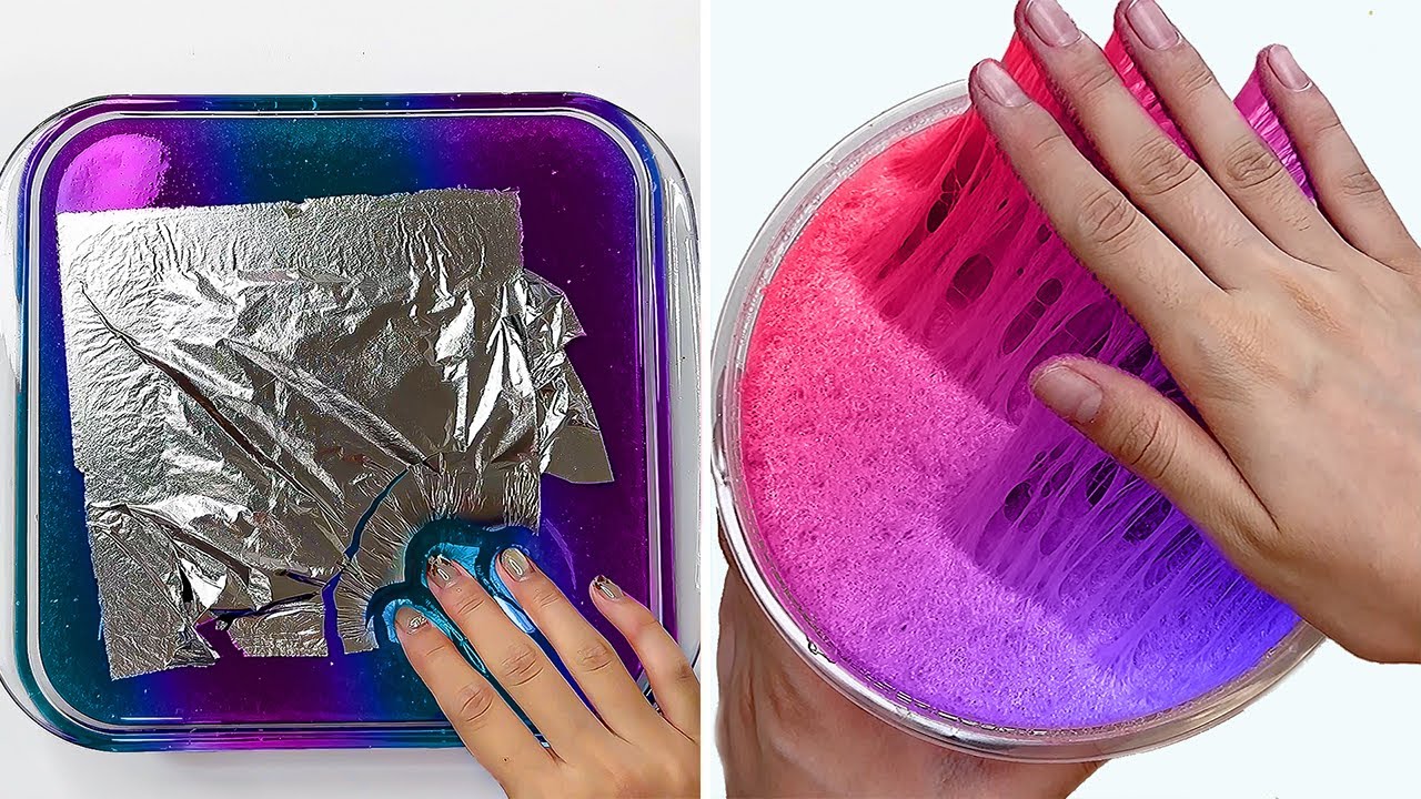 12 Hour of Relaxing Slime ASMR Featuring Pure Satisfaction 