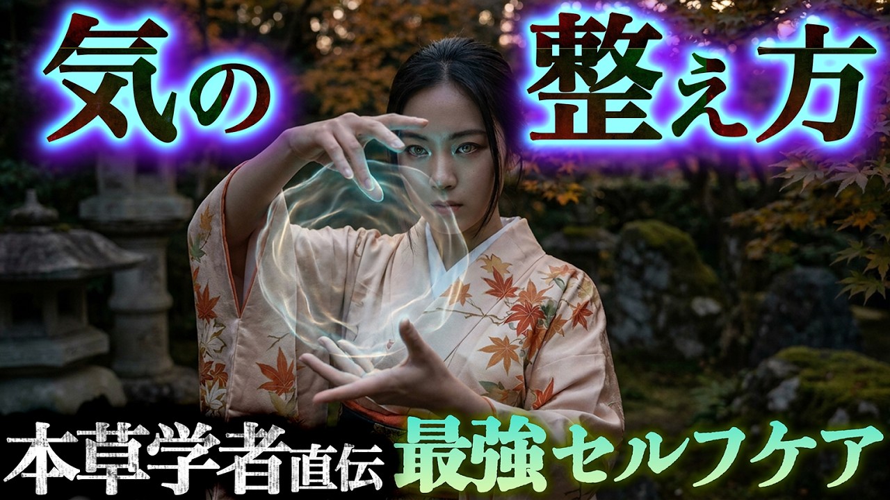 【気の整え方】300年受け継がれて続けてきた脅威の秘術とは？│貝原益軒『養生訓』徹底解説