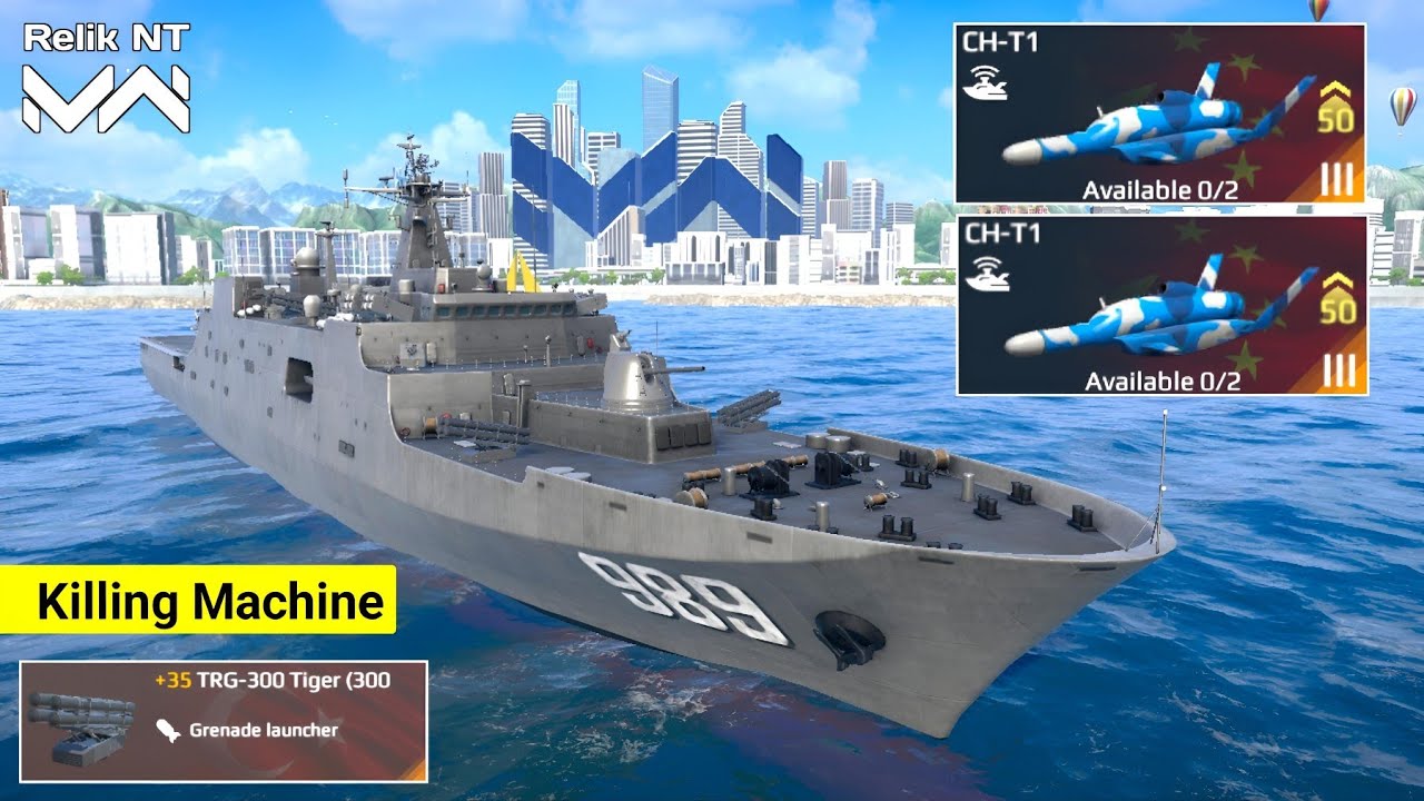 CN Type 071 - 3M Damage | Powerful ship with powerful build 🔥 Modern Warships 