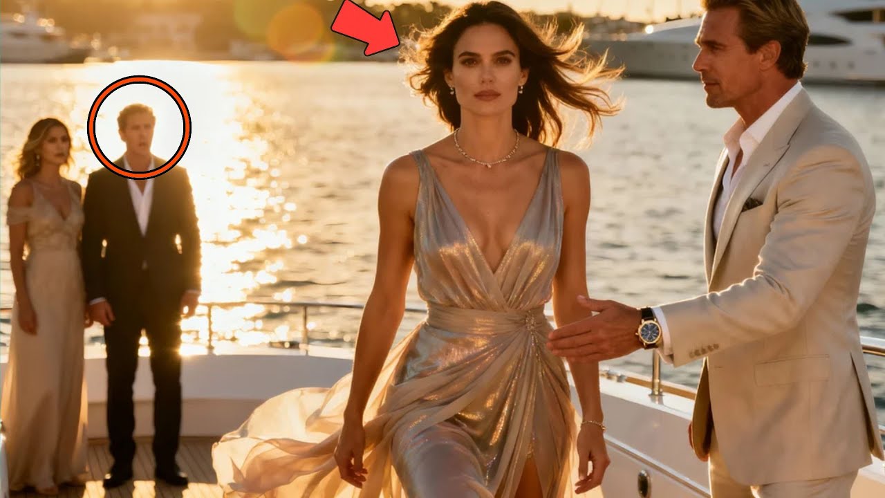 He Bragged About His New Wife — Then Went Silent as His Ex Stepped Off a Billionaire’s Private Yacht