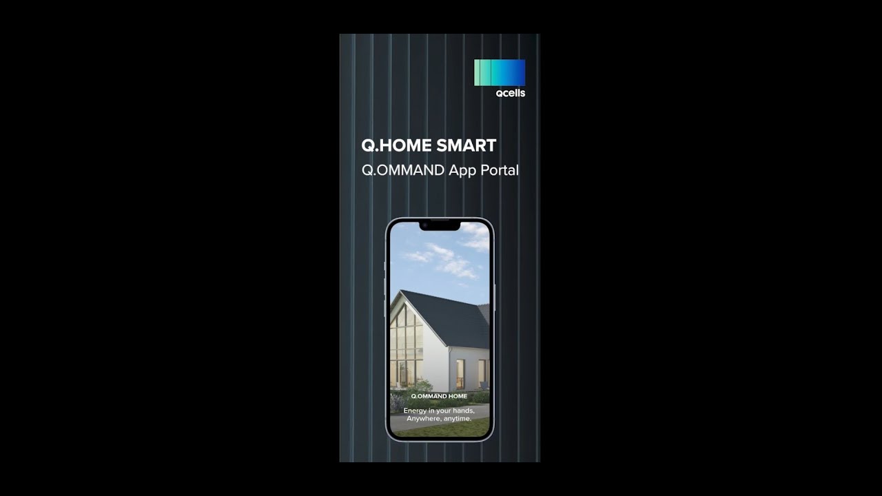Q.HOME SMART - Q.OMMAND HOME App Portal for Homeowners | Qcells North America