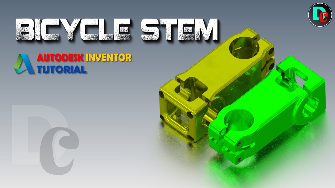 Autodesk Inventor Tuturial : Bicycle Stem