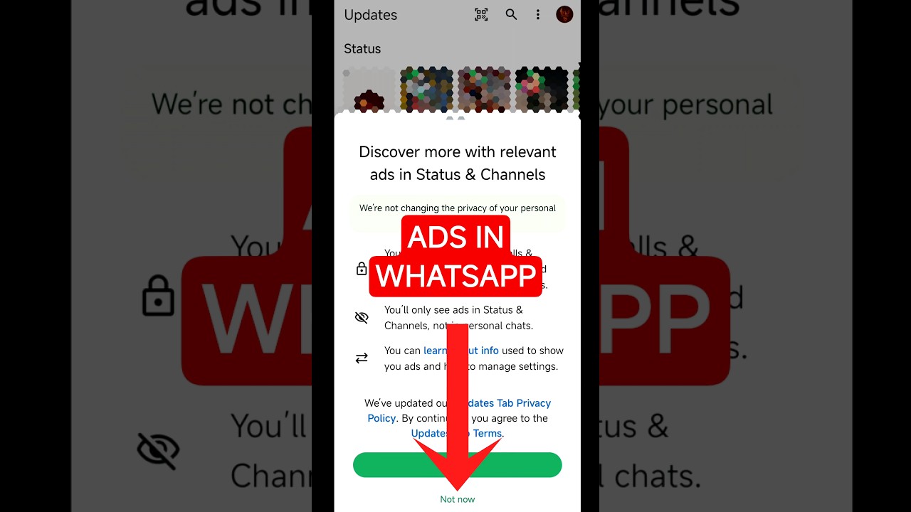 WhatsApp New Update | WhatsApp Rolling Out Ads | Ads In WhatsApp | WhatsApp New Update 2025
