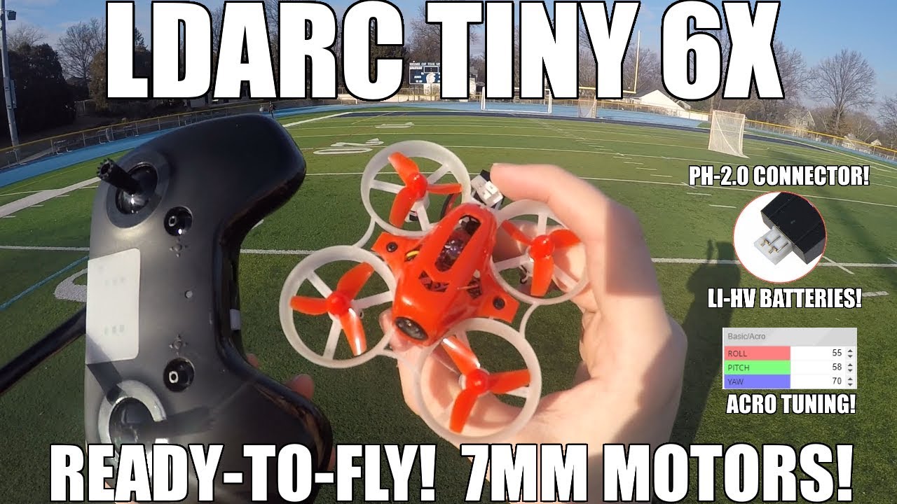 LDARC Tiny 6x FPV Micro Whoop Ready to Fly 💖