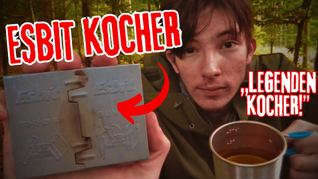 ESBIT KOCHER - Die LEGENDE unter den OUTDOOR KOCHERN! | Esbit Kocher Bundeswehr Vorstellung Test