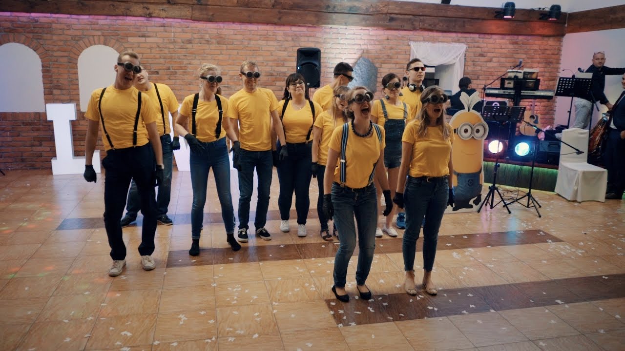 MINIONKI NA WESELU U ANI I TOMKA | NIESPODZIANKA OD PRZYJACIÓŁ