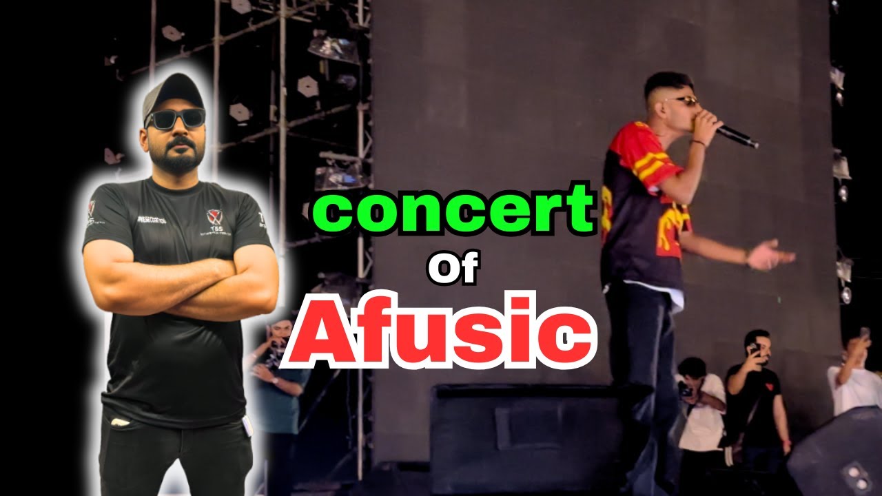 Hassan Hameed & pal pal by Afusic Afnan Khan Live concert 🕺| HashimSheikhVlog|