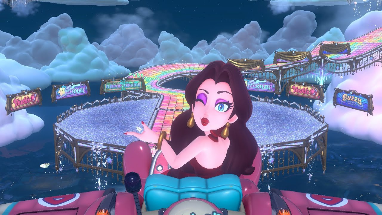 Mario Kart World (1st place: 150cc (8)Lightning Cup, (4)Rainbow Road) + iPad encoded - HD60X