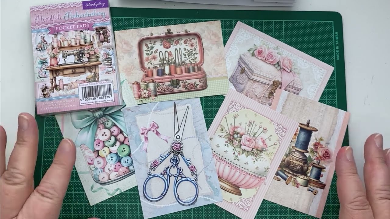 The Craft Corner - Thanks Mum With The Hunkydory Pocket Pads Craft Papers