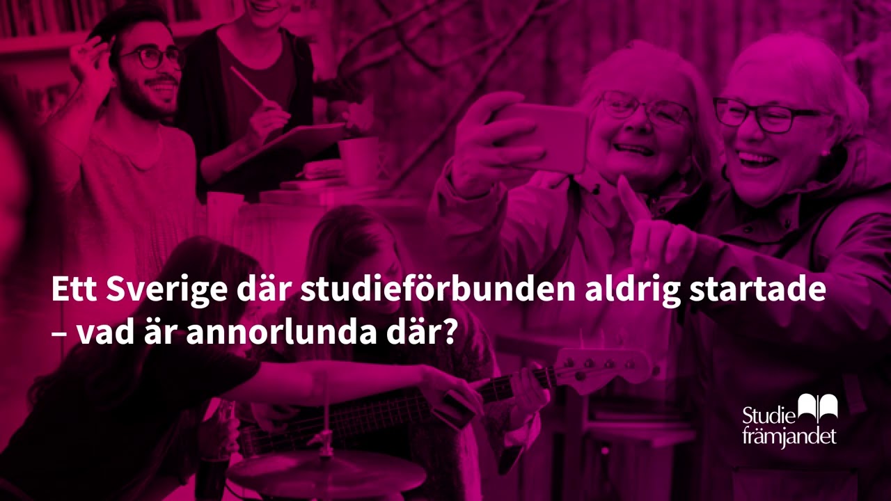 Ett Sverige där studieförbunden aldrig startade – vad är annorlunda där?