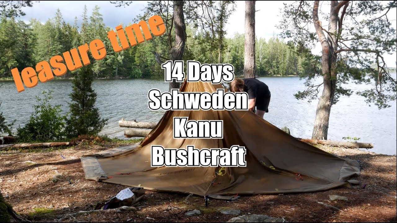 14 days sweden kanu bushcraft