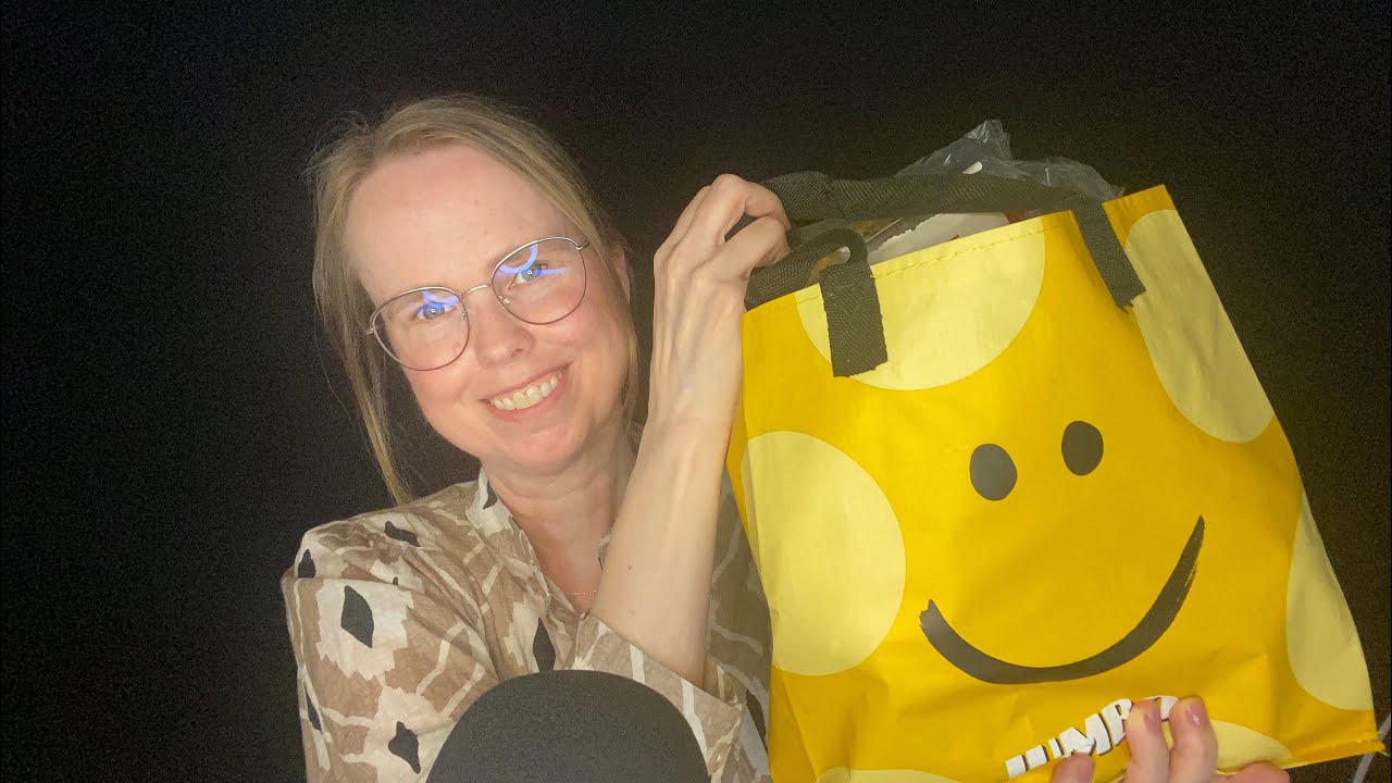 ASMR Boodschappen Shoplog! | Whispering, Tapping & Crinkle Sounds | ASMR Nederlands