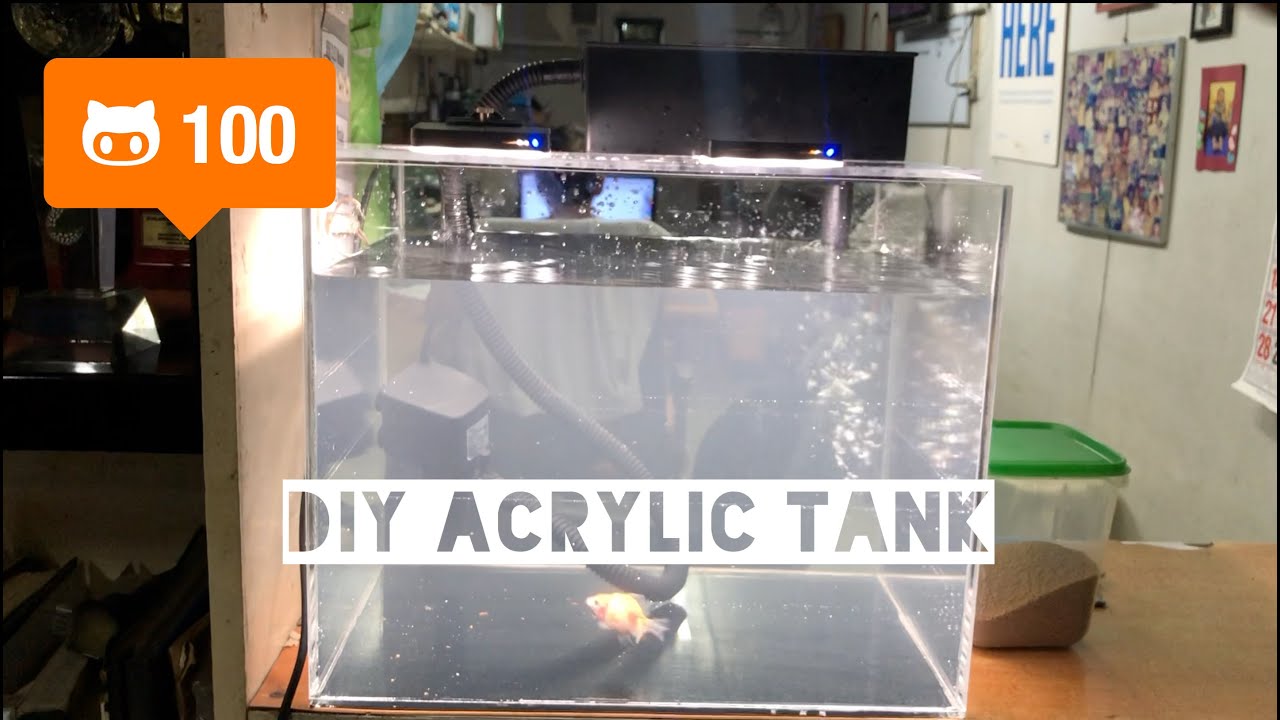 How To Make DIY Acrylic Aquarium (Step by Step)