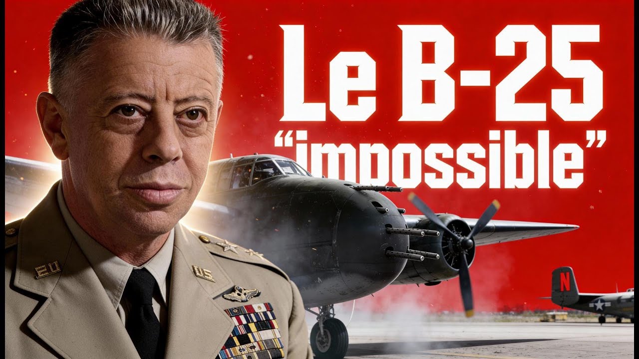 Les ingénieurs disaient ce B 25 “impossible”… jusqu’à ce qu’il coule 12 navires japonais en 3 jours