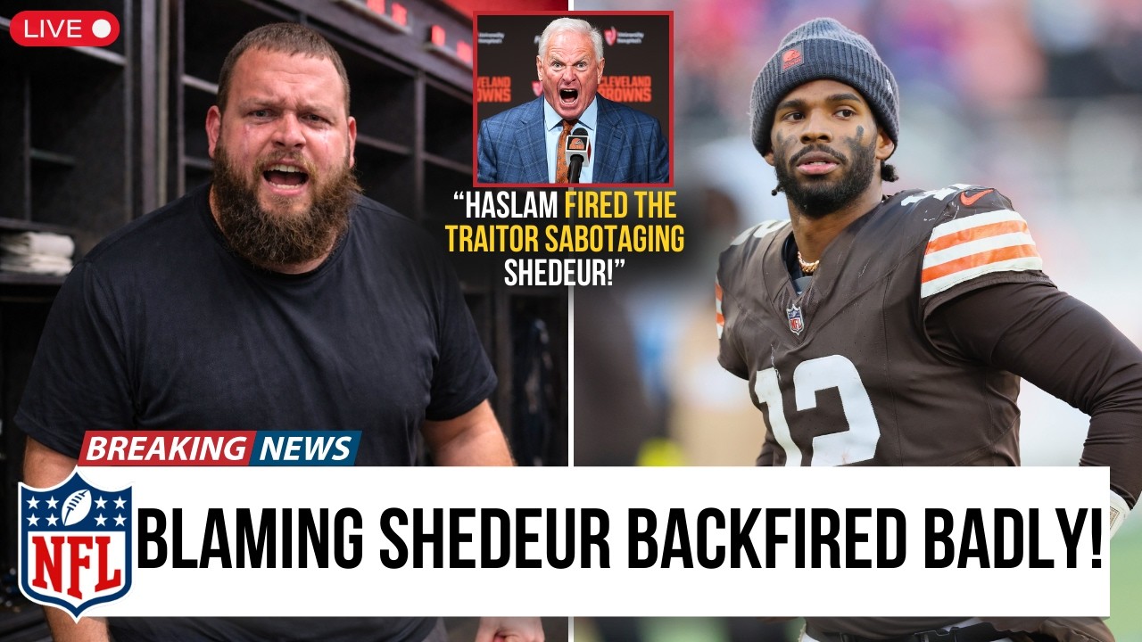 Jimmy Haslam JUST FIRED Joel Bitonio For SABOTAGING Shedeur Sanders