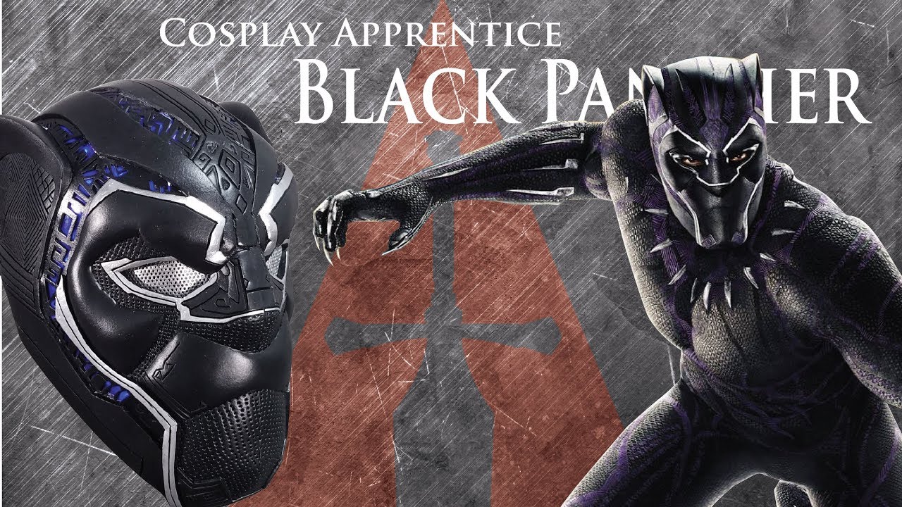 How to Make a Black Panther Helmet | Cosplay Apprentice
