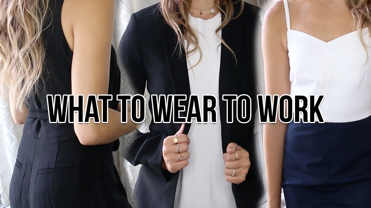 WHAT TO WEAR TO WORK: Huge Professional Try On Clothing Haul