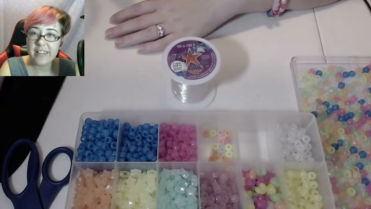 Unboxing 3,000 Kandi Beads and Making a Kandi Mask