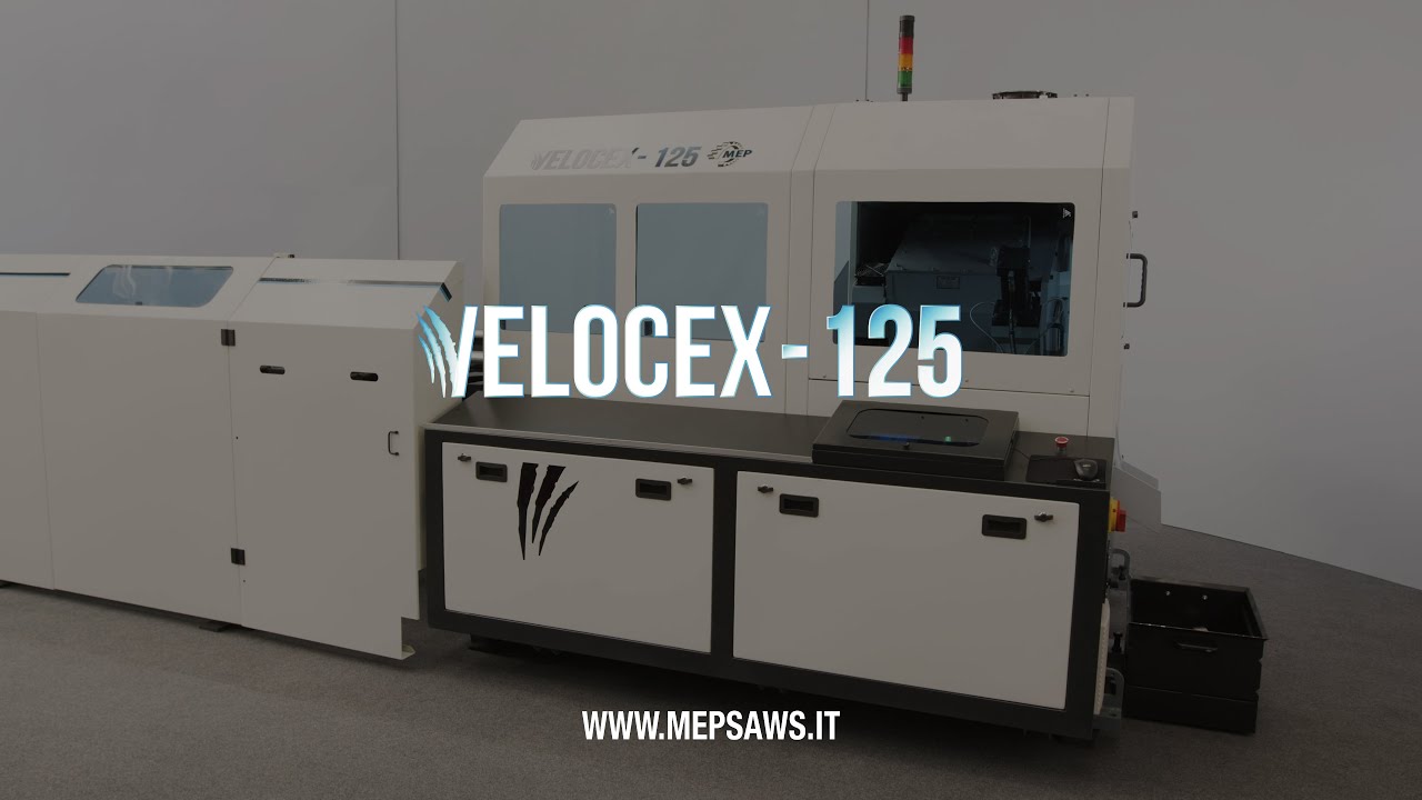 VELOCEX 125 - Mep segatrici / sawing machines