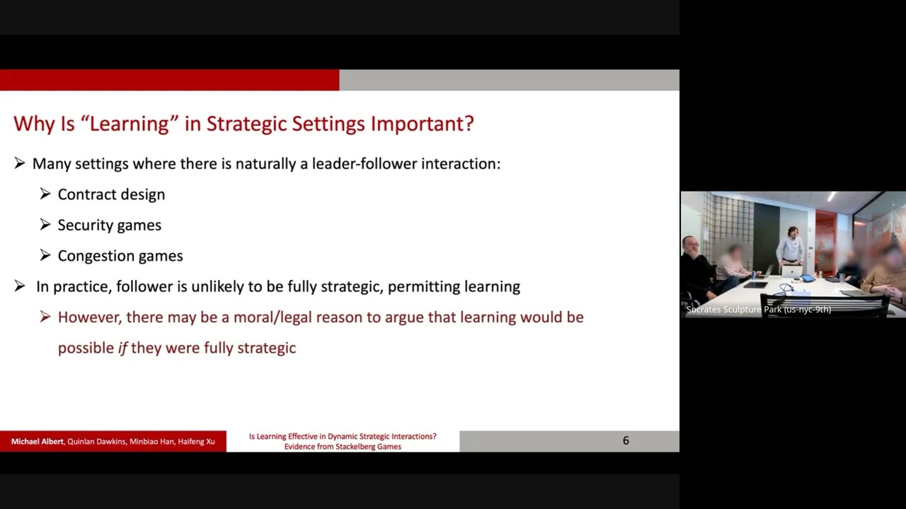 Is Learning Effective in Dynamic Strategic Interactions? Evidence from Stackelberg Games