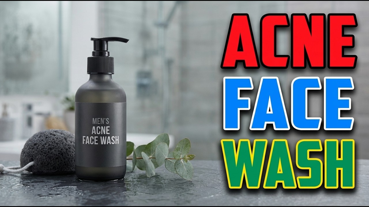 5 Best Men's Face Wash For Acne Prone Skins | Face Washes for Men with Acne Prone Skin