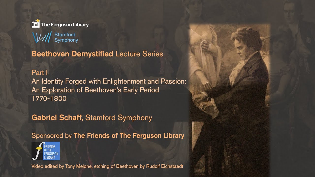 Beethoven Lecture Series Part 1