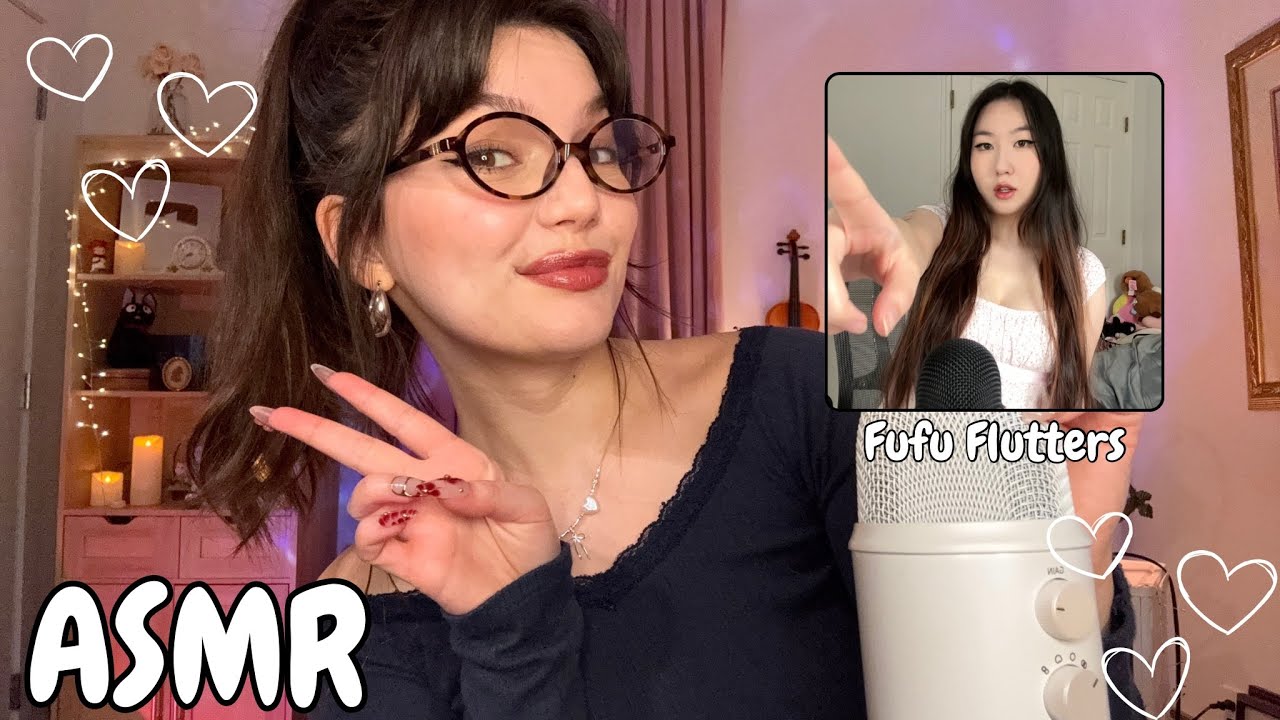 UNPREDICTABLE FAST AND AGGRESSIVE ASMR With @fufufluttersasmr (Mouth Sounds, Hand Sounds, More!!)