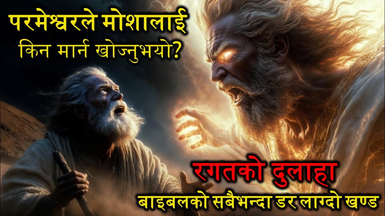 WHY GOD ATTACKED MOSES? | परमेश्वरले मोशालाई किन मार्न खोज्नुभयो? | रगतको दुलाहा” के हो?