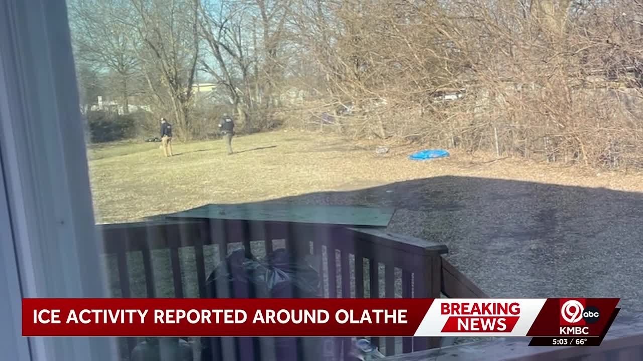 Olathe residents say they saw ICE activity near apartment complex