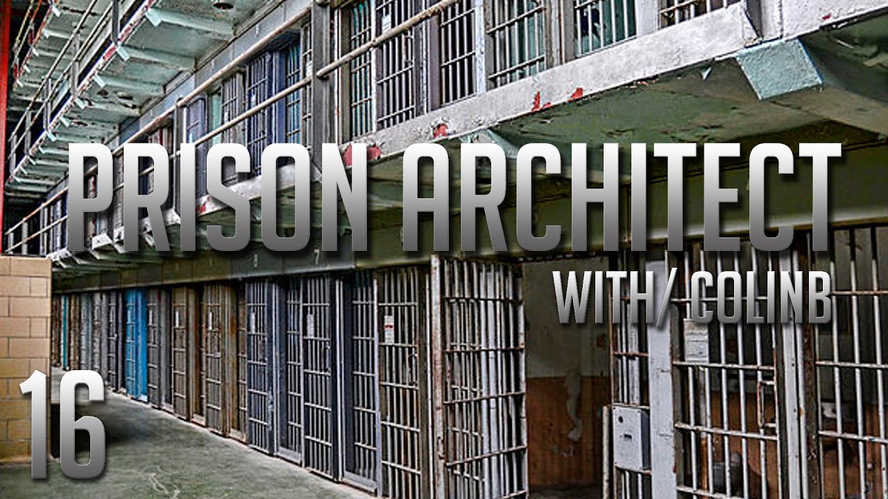 Let's Play Prison Architect :: MAIL ROOM & SHOP! :: Part 16 Gameplay Walkthrough Tutorial