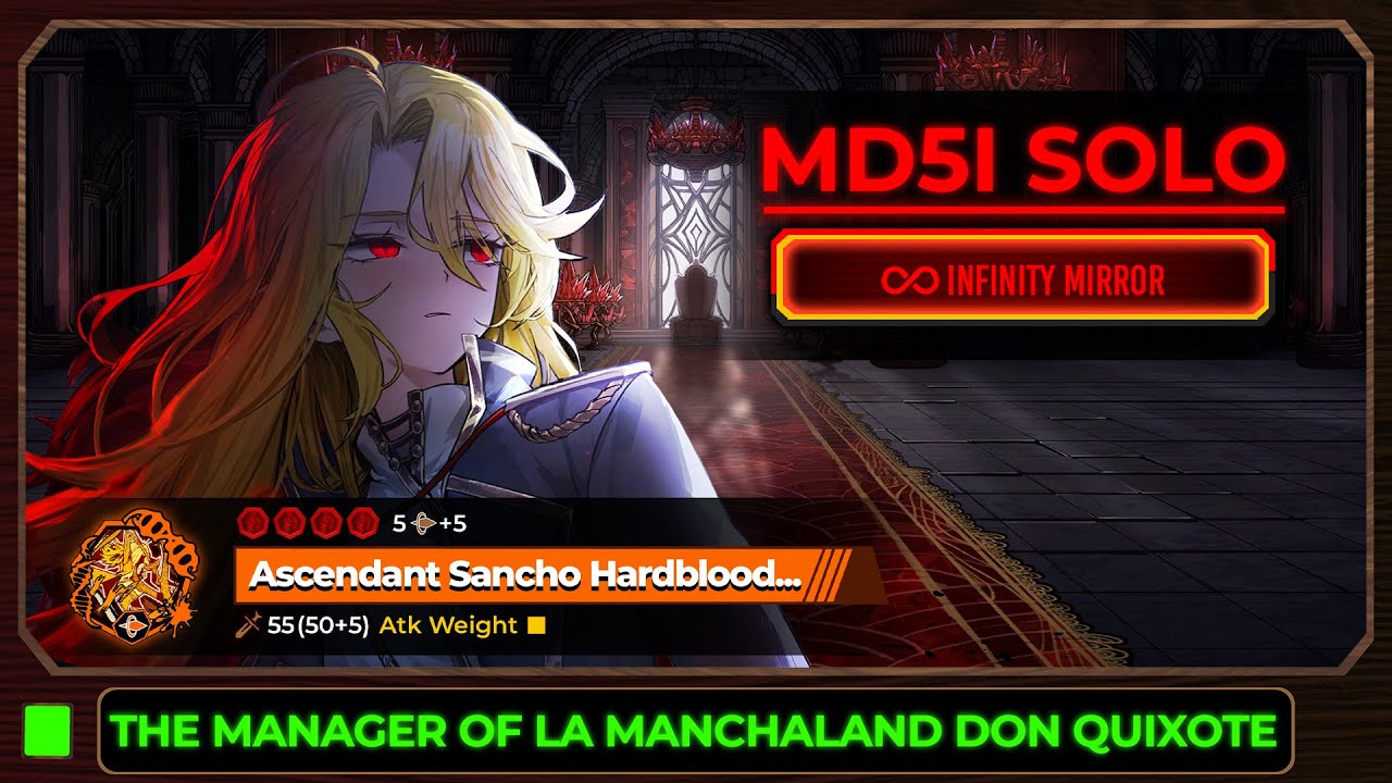 The Manager of La Manchaland Don Quixote - MD5I Solo [Limbus Company]