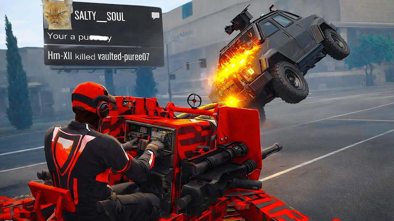 This Is How You Make A Salty Player Go Godmode In GTA5 Online 