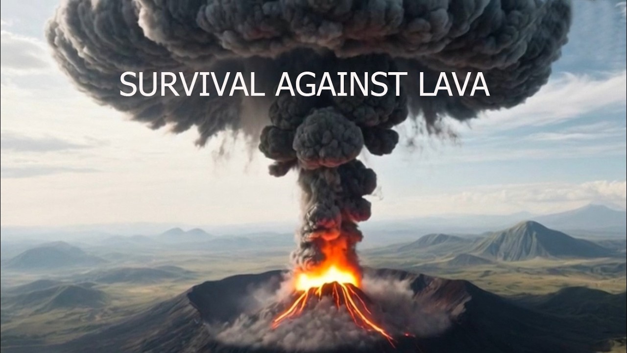Trapped by the Volcano | Surviving Ash, Lava & Destruction in Prehistoric Times
