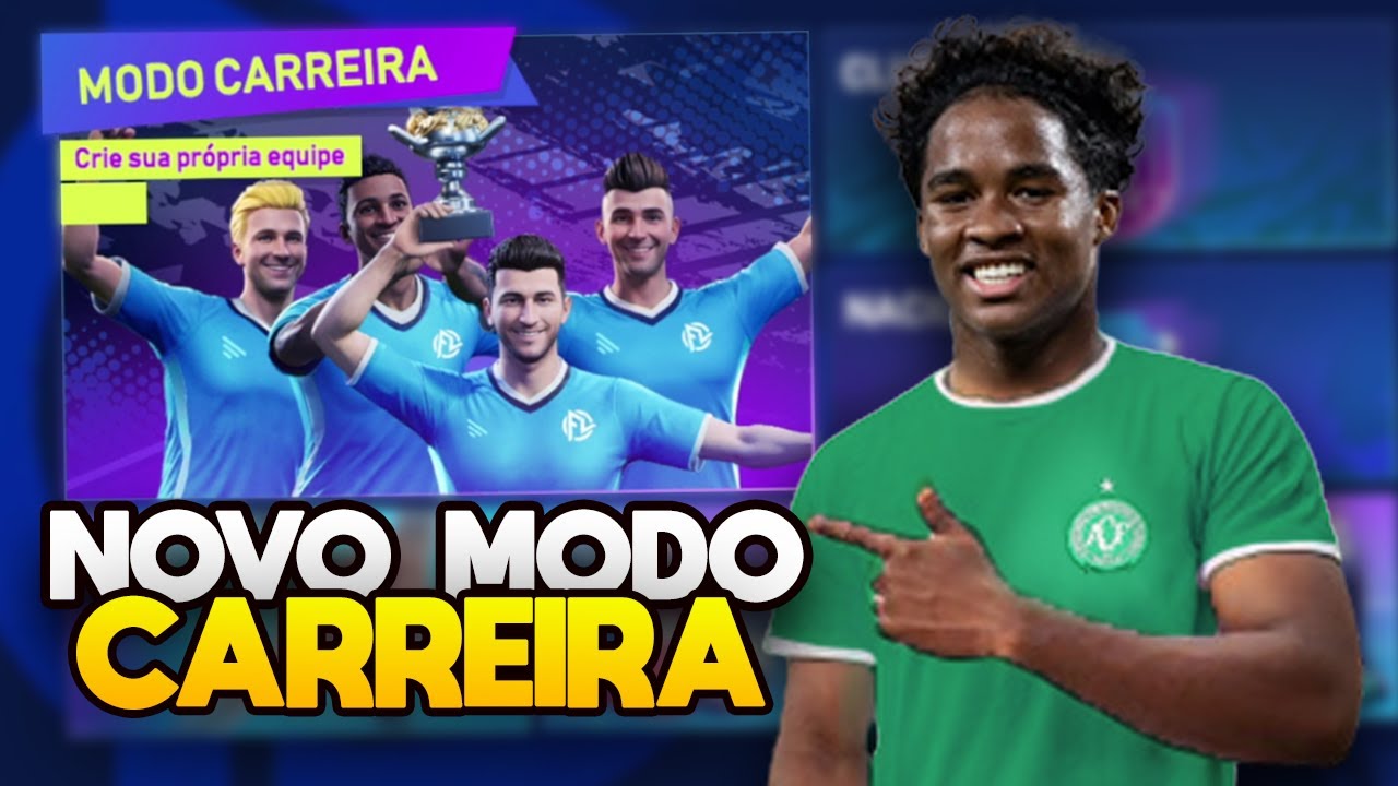 O INICIO DE UM NOVO MODO CARREIRA NO FOOTBALL LEAGUE 24