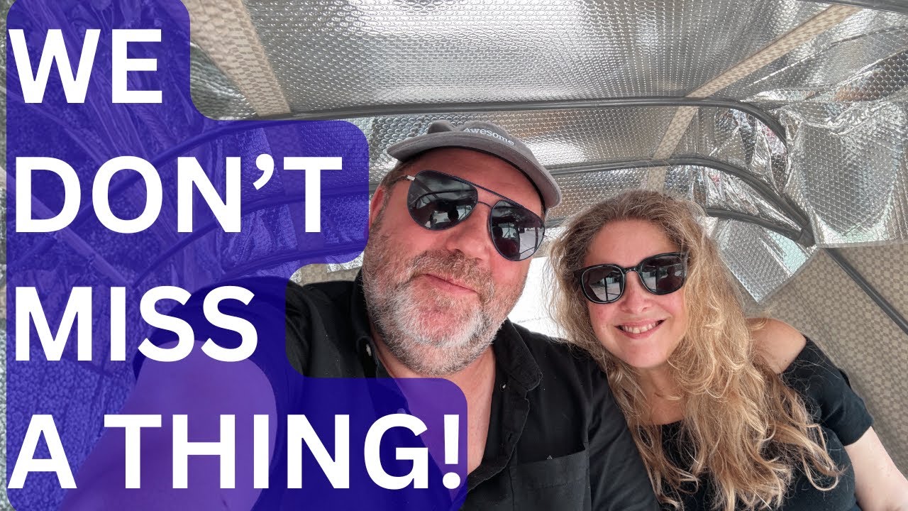 Full time travel challenged us to give up these 9 things