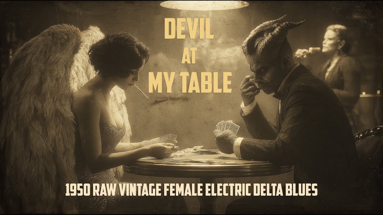 Devil at My Table | Lost Female Electric Delta Blues • 1950s Juke Joint Vibe