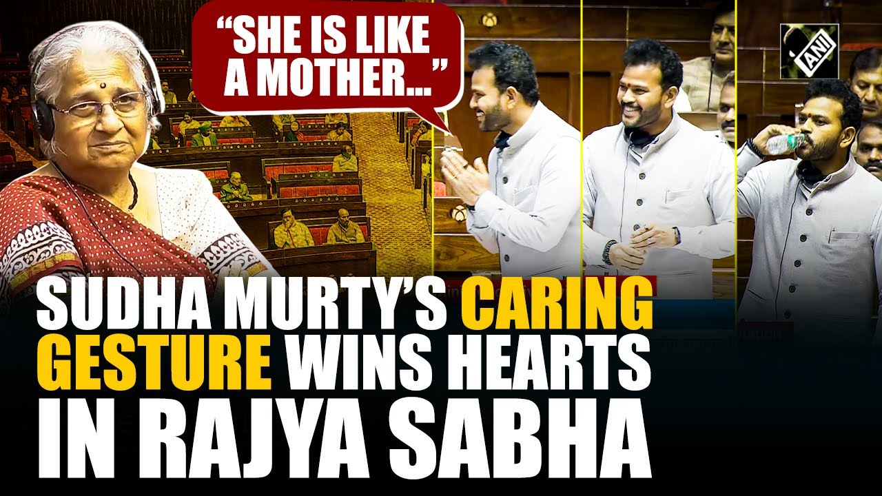 “She is like mother…” Civil Aviation Minister lauds Sudha Murty’s ‘caring’ gesture in Rajya Sabha