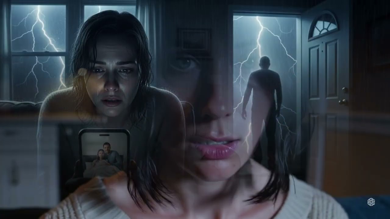 Mi esposo pidió el divorcio en plena tormenta—y su última foto lo mostraba en mi cama con mi hermana