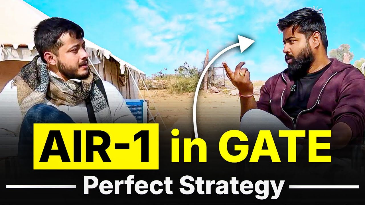 How To Get AIR 1 in GATE Exam
